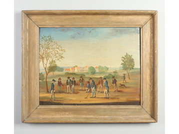 C. Lees (British 19th century) framed oi