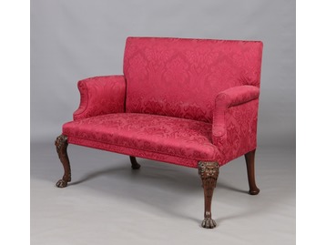 A George I style settee.