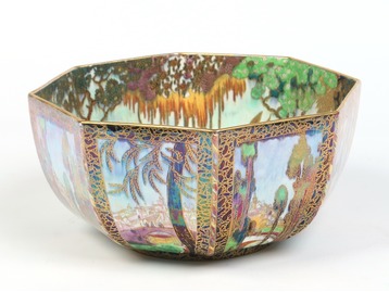 A Wedgwood fairyland lustre bowl.