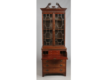 An early 19th century Chippendale style 