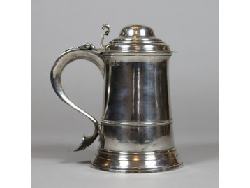 A George III silver tankard London 1769.