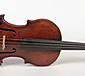 A cased violin and bow. Label for John B