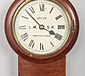 An oak cased fusee London, Midland and S