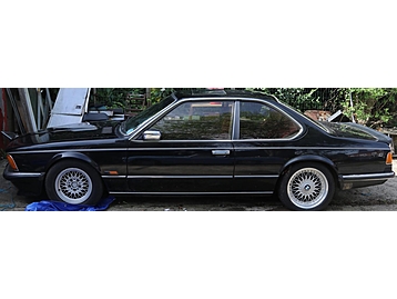 1984 BMW 628 CSI Coupe, finished in blac