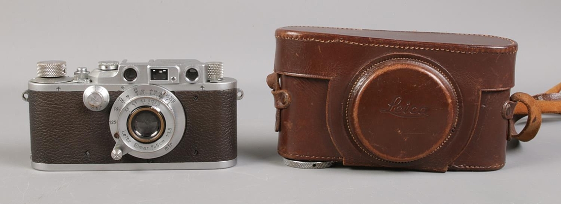A Leica D.R.P Ernst Leitz Wetzlar camera - Paul Beighton ...