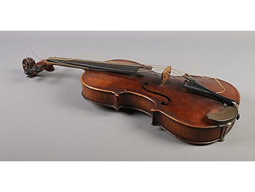 A  19th century two piece back violin, l