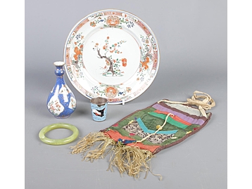 A collection of oriental items. To inclu