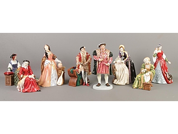 Royal Doulton; King Henry VIII and his s