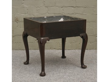 A George II bottle stand.