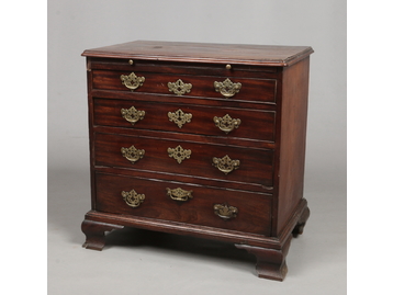A George II mahogany bachelors chest. In