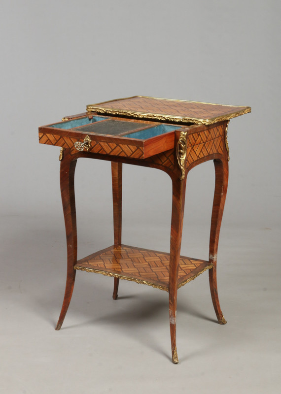 An 18th century French kingwood and tuli